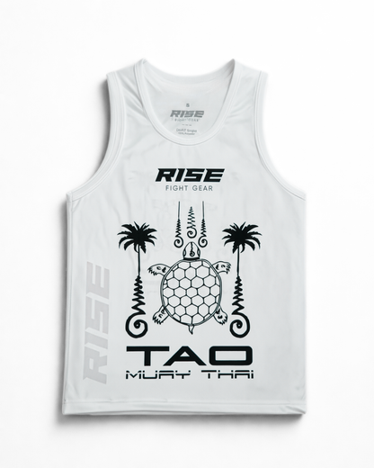 RISE X TAO TANK TOP (WHITE)