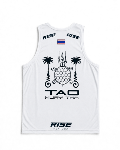 RISE X TAO TANK TOP (WHITE)