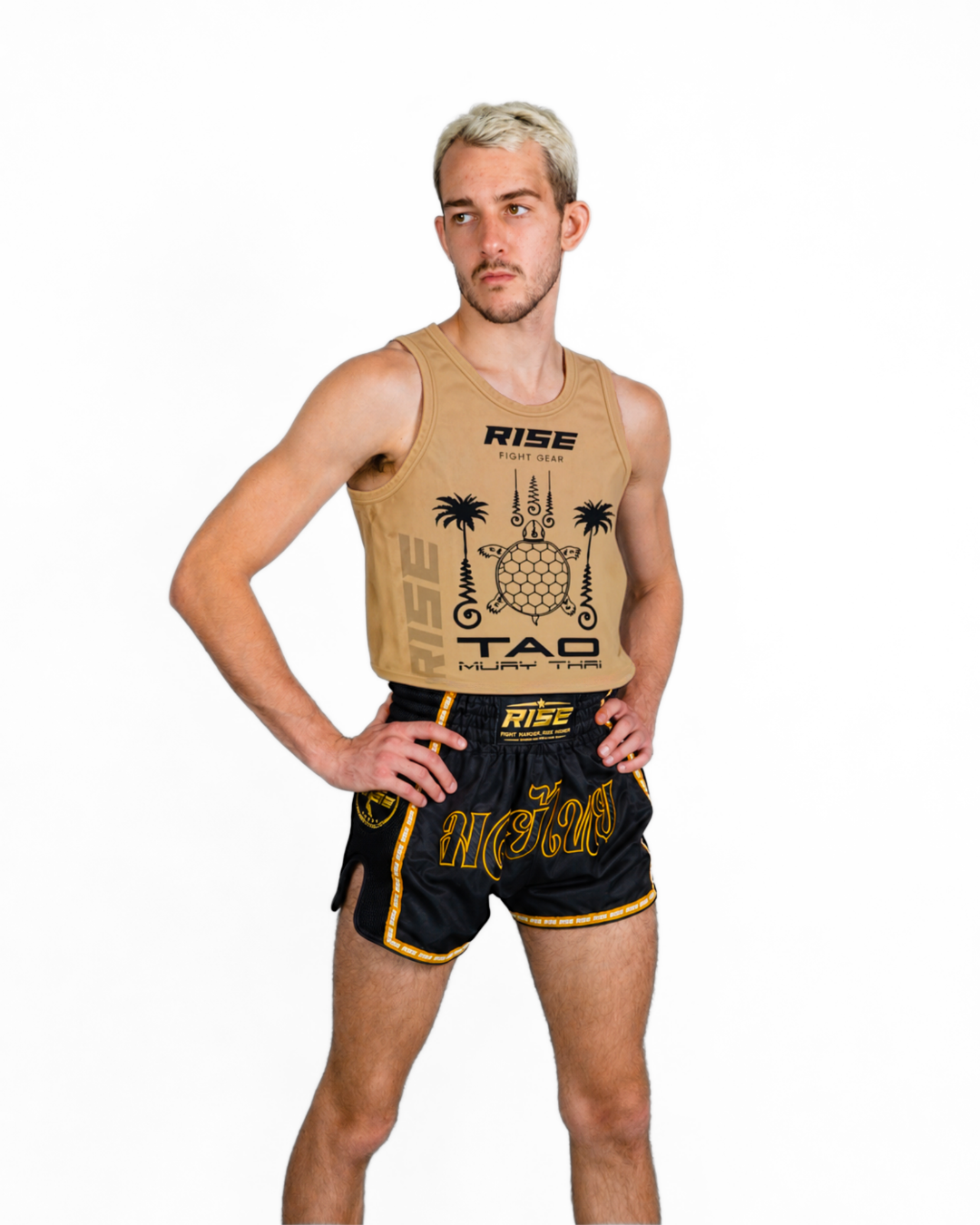 RISE X TAO TANK TOP (GOLD)