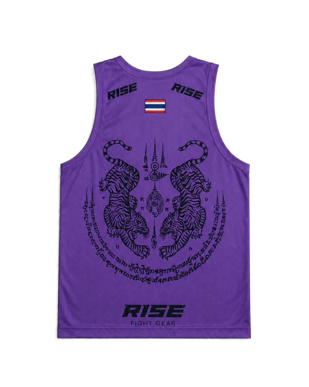 RISE MUAY THAI SAK YANT TANK TOP (PURPLE)
