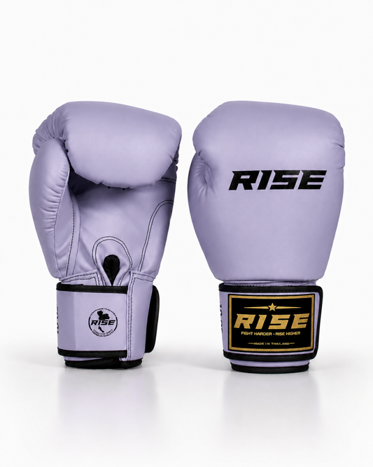 RISE BOXING GLOVES (PURPLE GREY)