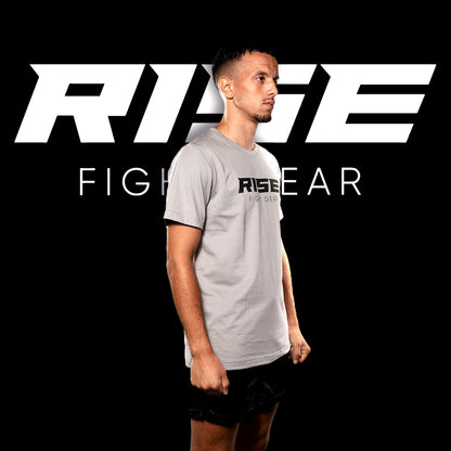 RISE COTTON T-SHIRT (GREY)