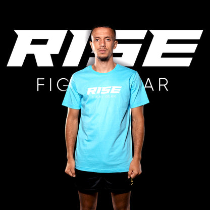 RISE COTTON T-SHIRT (BLUE)