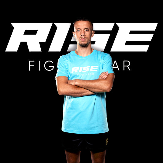 RISE COTTON T-SHIRT (BLUE)