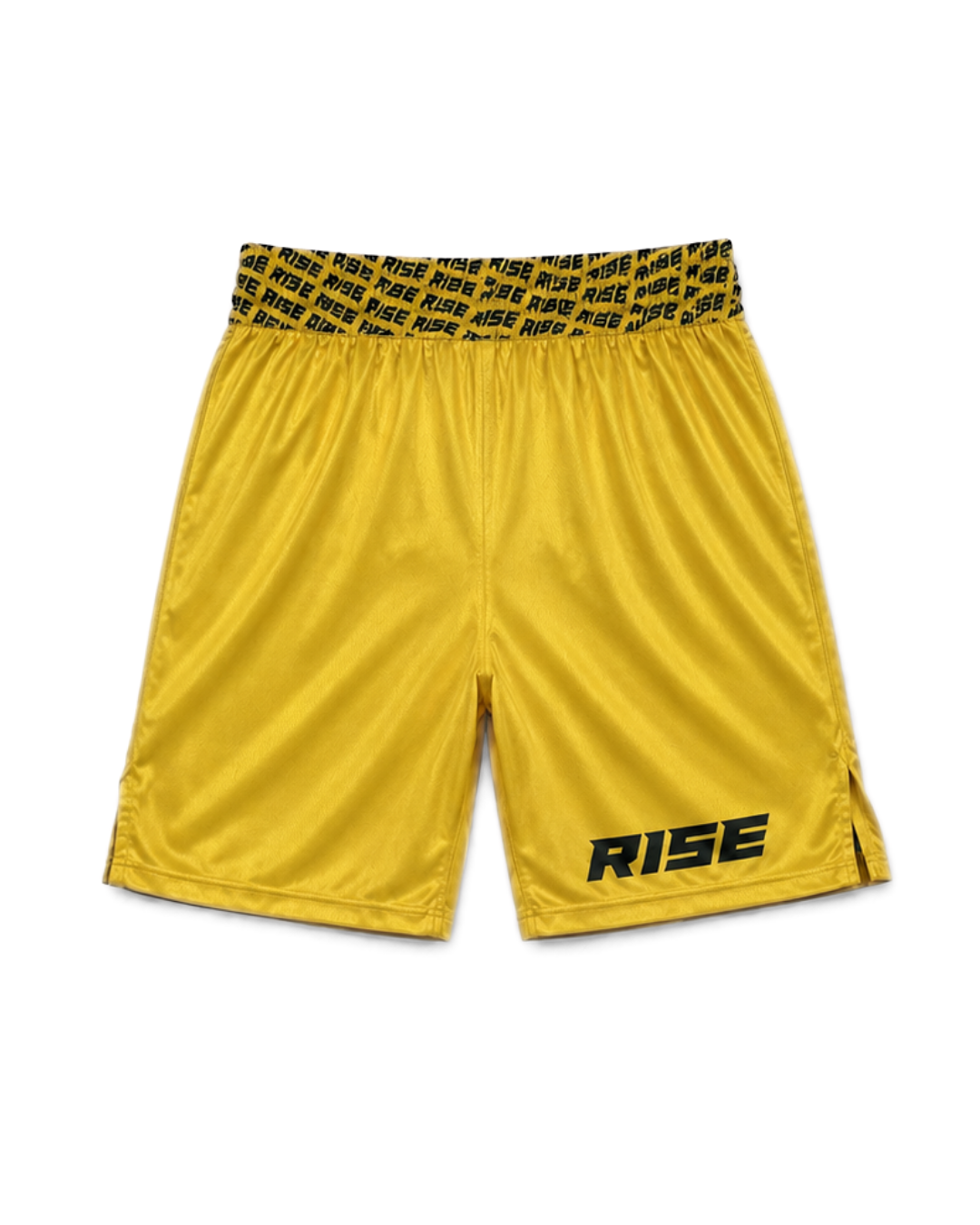 RISE GYM SHORTS 2024 (GOLD/BLACK)