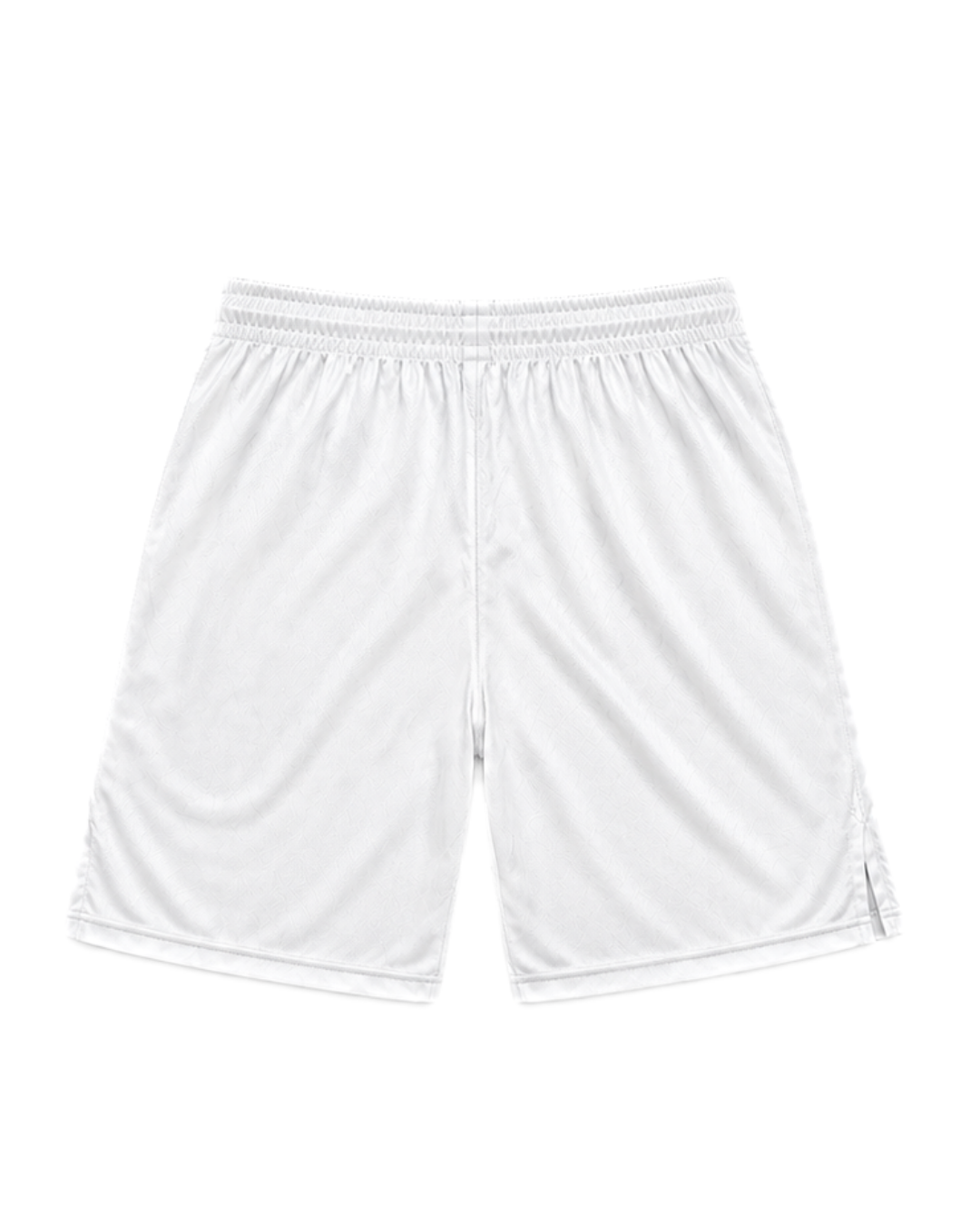 RISE GYM SHORTS (WHITE)