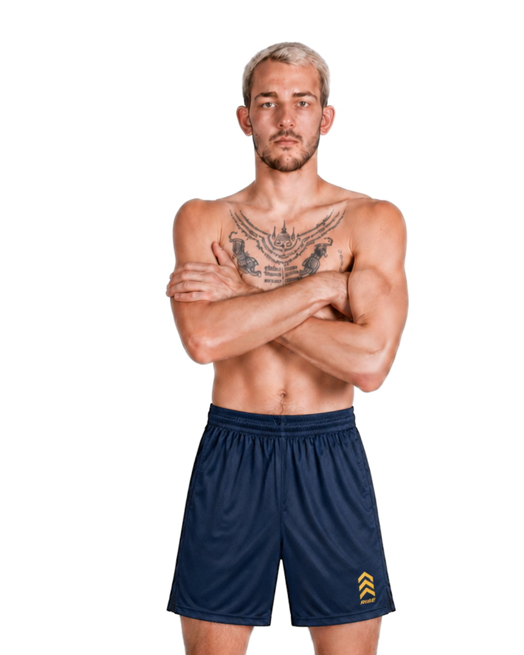 RISE GYM SHORTS (BLACK)