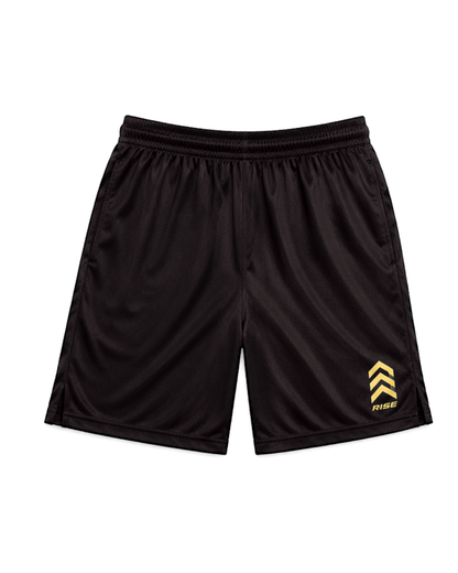 RISE GYM SHORTS (BLACK)