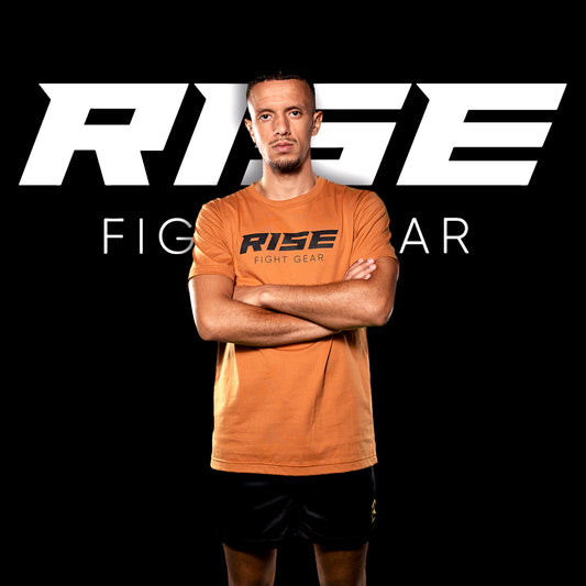 RISE COTTON T-SHIRT (BROWN)