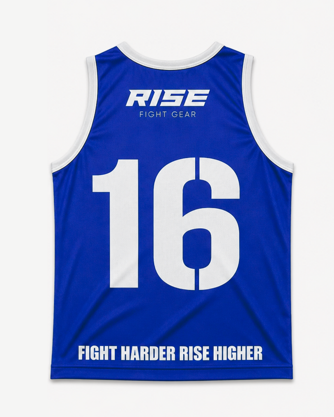 RISE BASKETBALL JERSEY No.16 (BLUE/WHITE)