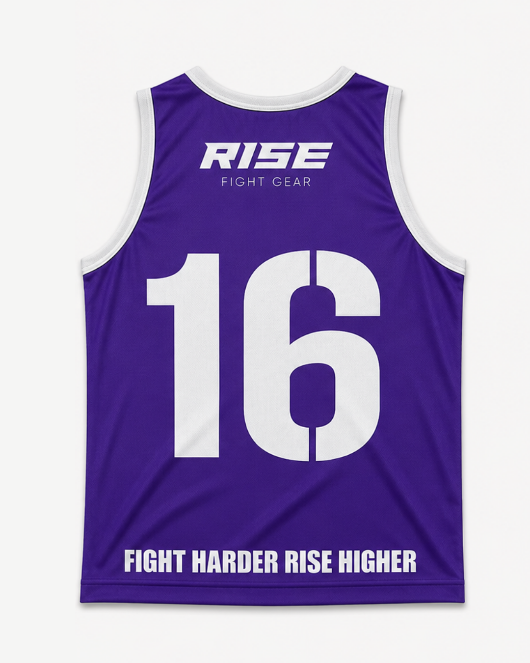 RISE BASKETBALL JERSEY No.16 (PURPLE/WHITE)