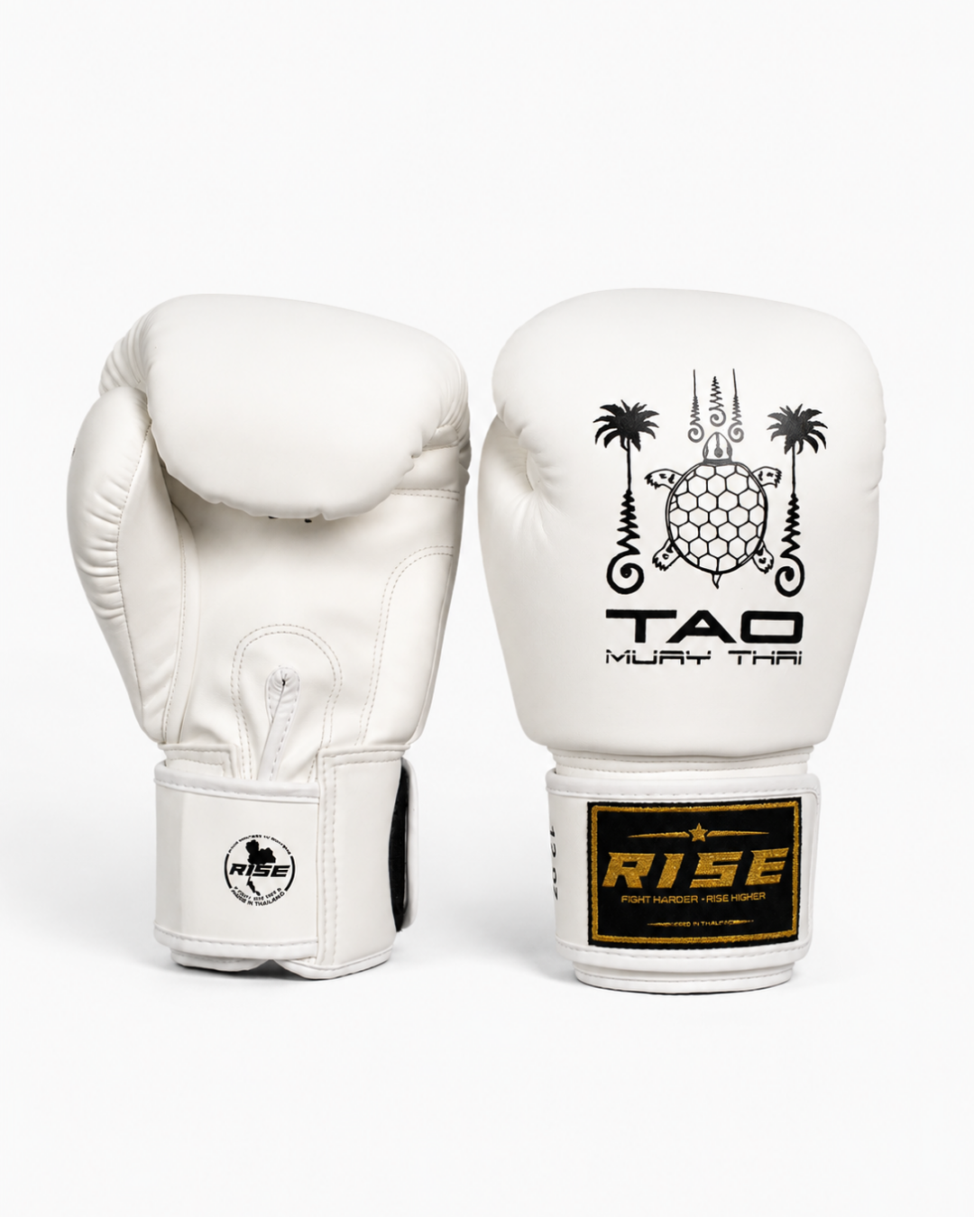 RISE X TAO BOXING GLOVES (WHITE)