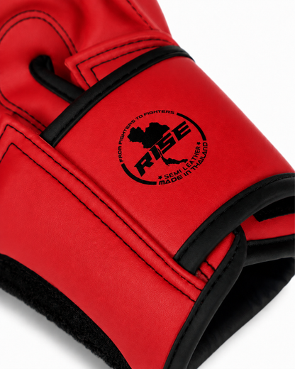 RISE BOXING GLOVES (DARK RED)