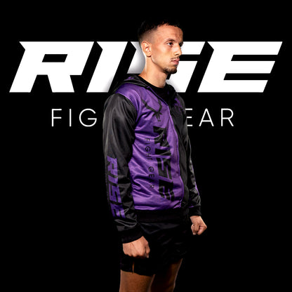 RISE HOODIE JACKET (BLACK/PURPLE)