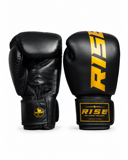 RISE PRO SERIES BOXING GLOVES 2026 (BLACK)