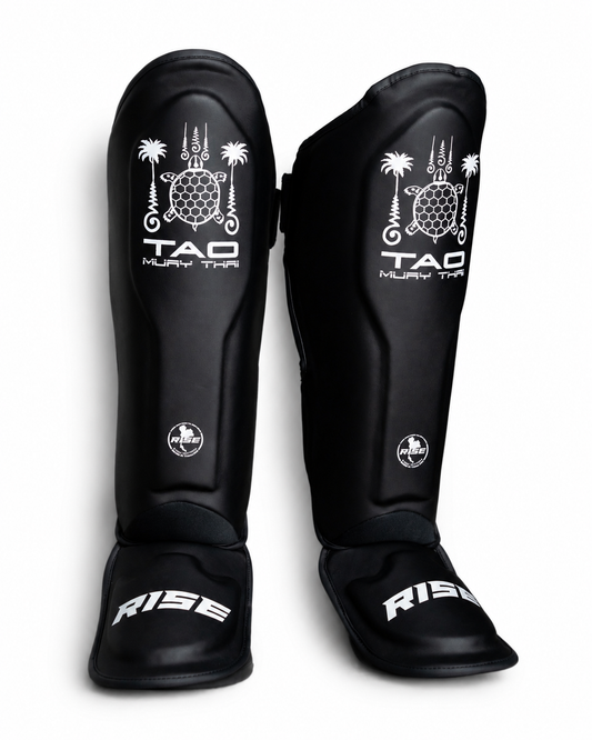 RISE X TAO SHINGUARDS (BLACK)