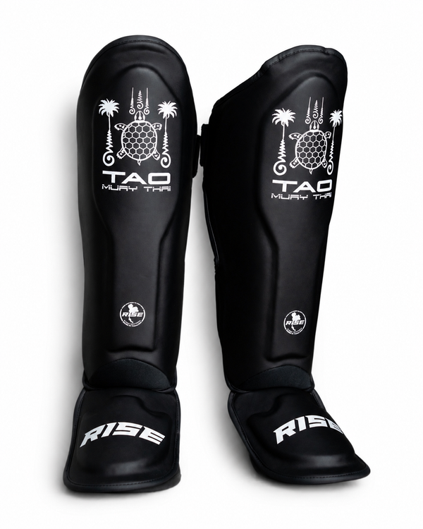RISE X TAO SHINGUARDS (BLACK)