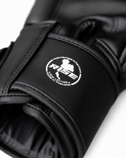 RISE X TAO BOXING GLOVES (BLACK)