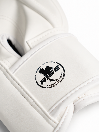 RISE X TAO BOXING GLOVES (WHITE)