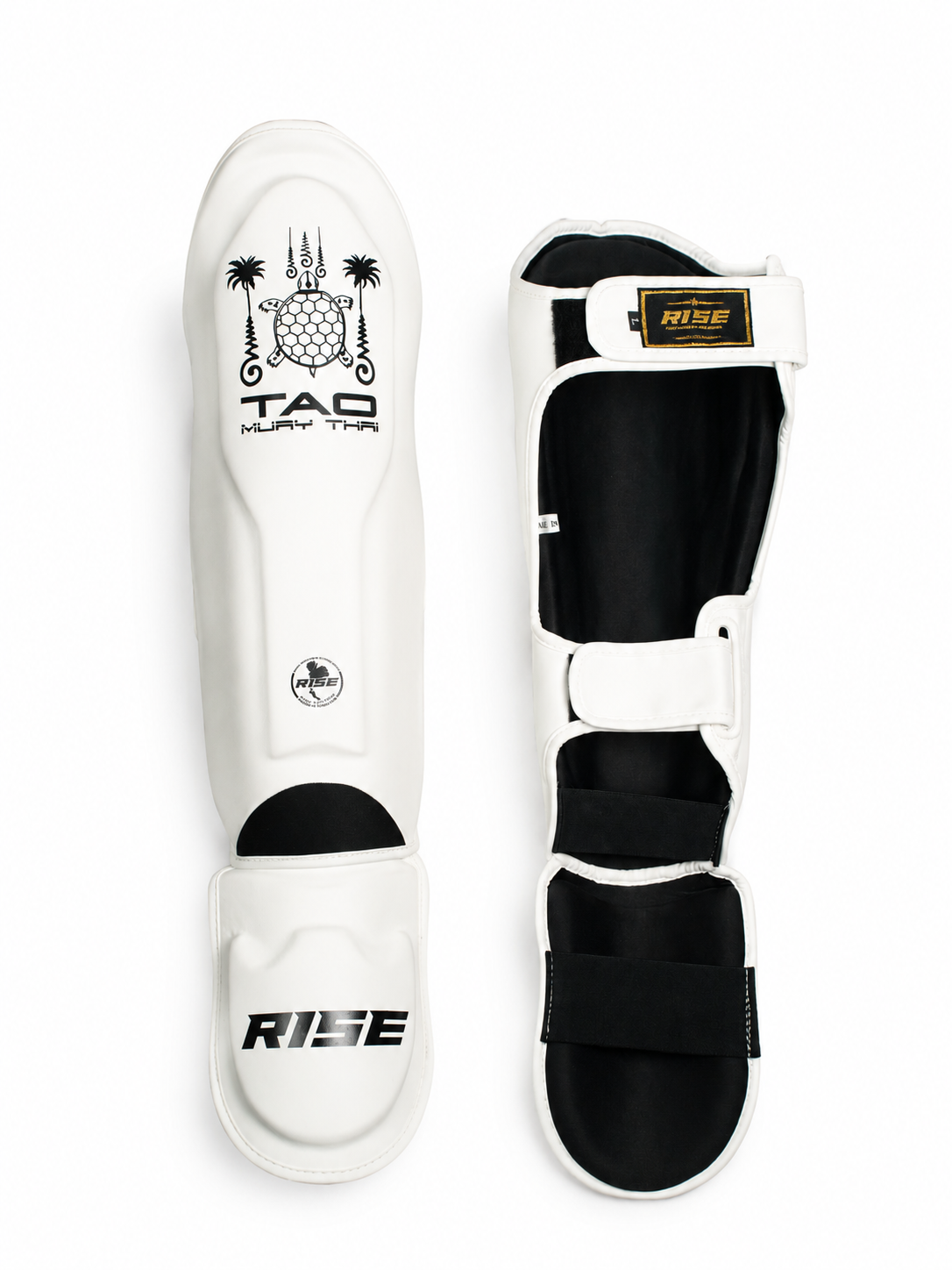 RISE X TAO SHINGUARDS (WHITE)