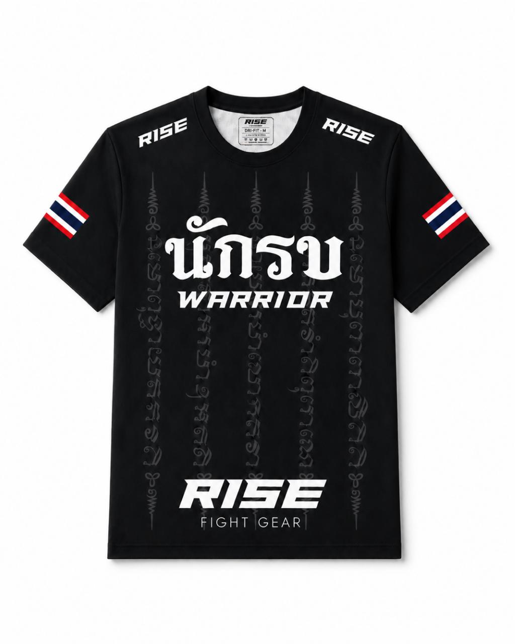 RISE WARRIOR NAK ROB T-SHIRT (BLACK)