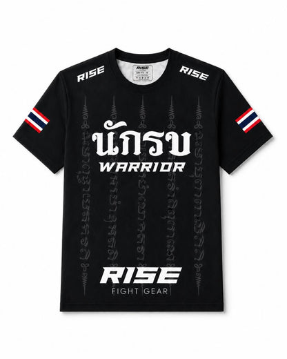 RISE WARRIOR NAK ROB T-SHIRT (BLACK)