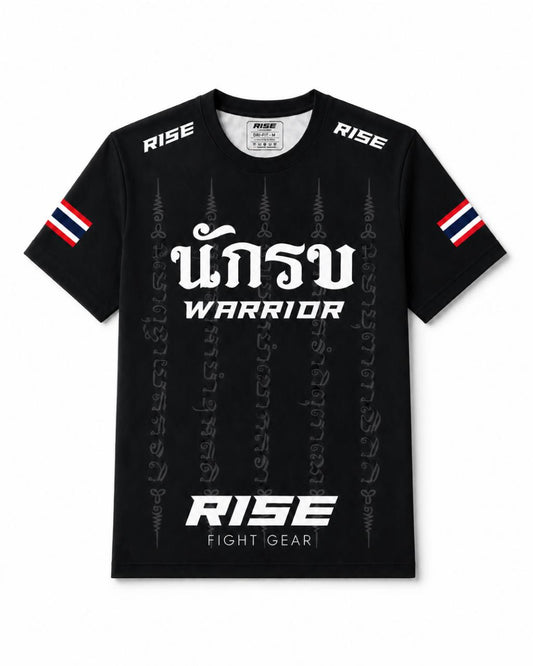 RISE WARRIOR NAK ROB T-SHIRT (BLACK)