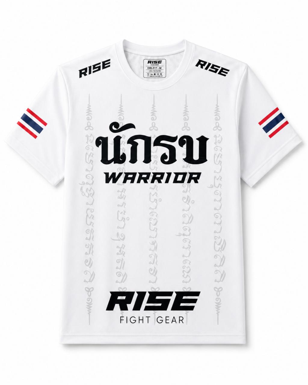 RISE WARRIOR NAK ROB T-SHIRT (WHITE)