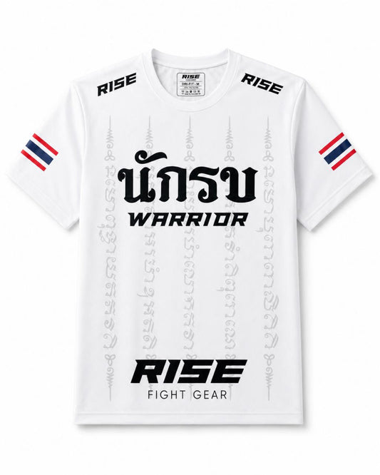 RISE WARRIOR NAK ROB T-SHIRT (WHITE)