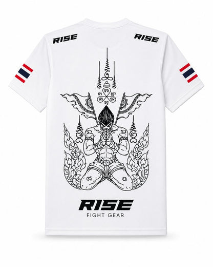 RISE WARRIOR NAK ROB T-SHIRT (WHITE)